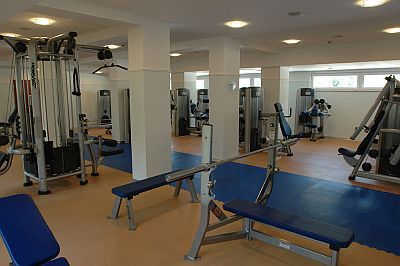 4* Holiday Beach Hotel wellness és fitness terem Budapesten
