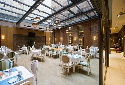 Boutique Hotel Marmara  - Budapest - Elegáns étterem a Marmara szállodában közel a Nyugati pályaudvarhoz